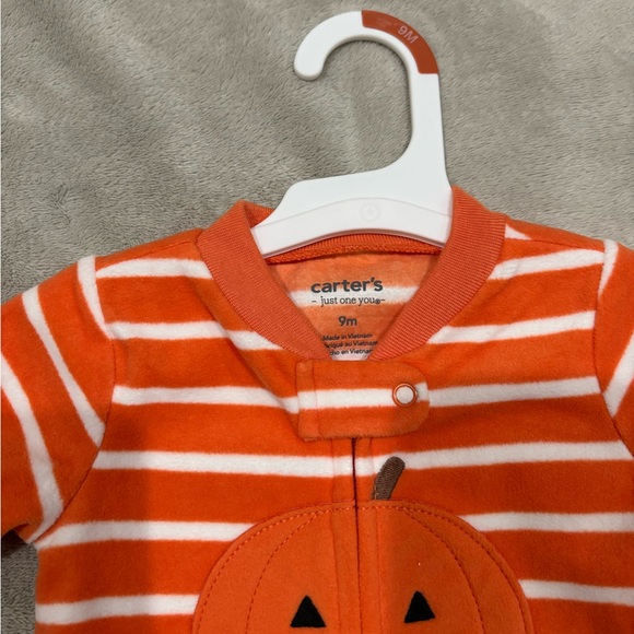 9m Carters pumpkin Halloween pjs - Picture 2 of 3